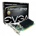 EVGA GeForce GT 210 (1GB DDR3/PCI Express 2.0/520MHz/1200MHz)