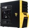 Inwin Griffin Yellow Midi Tower Mesh Gaming Case with 22cm Fan No PSU