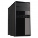 CiT 1016 Micro ATX Tower Case - Gloss Black - 500W