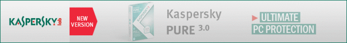 Kaspersky PURE 3.0 is THE ultimate security software!