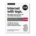 3 Three 24GB 5G / 4G Mobile Broadband Data Sim Card Pay As you Go Preloaded