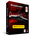 BitDefender AntiVirus Plus (2014) 3 PC/User 1 Year Retail DVD