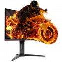 AOC C24G1 24" Widescreen VA LED Black/Red Curved Monitor (1920x1080/1ms/ VG