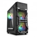 Sharkoon VG7-W RGB Black Mid Tower Case (M-ITX/M-ATX/ATX)
