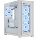 Corsair iCUE 5000X RGB QL Edition Mid Tower Case - True White
