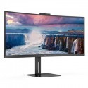 AOC CU34V5CW/BK 34" Widescreen VA LED Black Multimedia Curved Monitor (3440