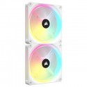 Corsair iCUE LINK QX140 RGB Starter Kit 140mm PWM Fan White 2 Pack