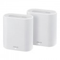 ASUS ExpertWiFi EBM68 WiFi 6 Business Mesh System - 2 Pack - White - AX7800