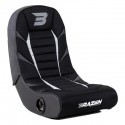 BraZen Python 2.0 Bluetooth Surround Sound Gaming Chair Grey for Children