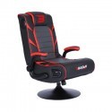 BraZen Panther Elite 2.1 Bluetooth Surround Sound Gaming Chair Black/Red