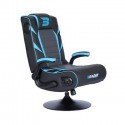 BraZen Panther Elite 2.1 Bluetooth Surround Sound Gaming Chair Black/Blue