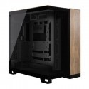 Corsair 6500X Mid Tower Dual Chamber PC Case Black/Walnut Wood