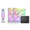 +NEW+NZXT F120 RGB DUO 120mm PWM White Triple Pack