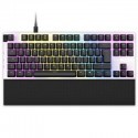 +NEW+NZXT Function RGB Tenkeyless Mechanical Gaming Keyboard White - Cherry