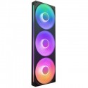 NZXT F360 RGB Core 360mm Black Single-Frame Triple Fan Unit
