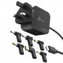 J5Create 67W GaN PD USB-C Mini Charger with 6 Types of DC Connector UK