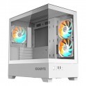 Gigabyte C201 Panoramic ICE Mid Tower Case - White