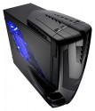 Aerocool Syclone II Gaming Case Screwless Black/Blue Interior Blue LED Fan