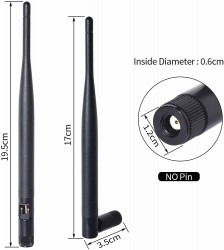 Large Gain 6dbi RP-SMA Female WIFI 2.4GHZ 5GHZ 4G 5G MIMO Router Aerial Ant