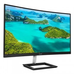 Philips E Line 328E1CA/00 31.5" Widescreen VA W-LED Black Multimedia Curved