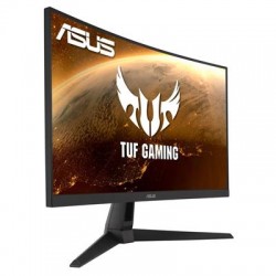 ASUS TUF Gaming VG27VH1B 27" Widescreen VA LED Black Curved Multimedia Moni