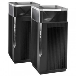 ASUS ZenWiFi Pro ET12 Mesh System 2 Pack Black - WiFi 6E - AXE11000