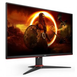 AOC 24G2SPAE/BK 23.8" Widescreen IPS LED Black/Red Multimedia Monitor (1920