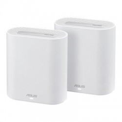 ASUS ExpertWiFi EBM68 WiFi 6 Business Mesh System - 2 Pack - White - AX7800