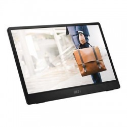 MSI PRO MP161 E2 15.6" Widescreen IPS LED Black Portable Multimedia Monitor