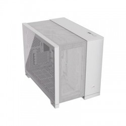 Corsair 2500D Airflow Micro ATX Dual Chamber Tower Case - White
