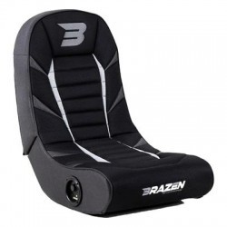 BraZen Python 2.0 Bluetooth Surround Sound Gaming Chair Grey for Children