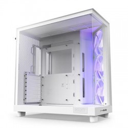 NZXT H6 Flow RGB Mid Tower Case White (ATX/M-ATX/M-ITX)