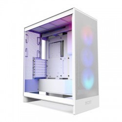 NZXT H7 Flow RGB Mid Tower Case White (E-ATX/ATX/M-ATX/M-ITX)