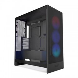 NZXT H7 Flow RGB Mid Tower Case Black (E-ATX/ATX/M-ATX/M-ITX)
