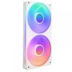 +NEW+NZXT F240 RGB Core 240mm White Single-Frame Dual Fan Unit