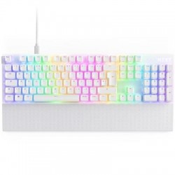 +NEW+NZXT Function 2 RGB Gaming Keyboard White - Swift Optical - UK ISO