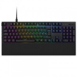 +NEW+NZXT Function RGB Mechanical Gaming Keyboard Black - Cherry MX Red - U