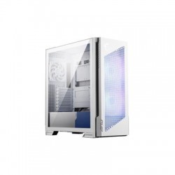 MSI MPG Velox 300R Airflow PZ White Mid Tower Case (E-ATX/ATX/M-ATX/Mini-IT