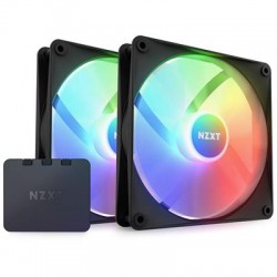 +NEW+NZXT F140 RGB Core 140mm PWM Black Twin Pack