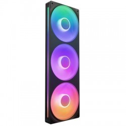 NZXT F360 RGB Core 360mm Black Single-Frame Triple Fan Unit