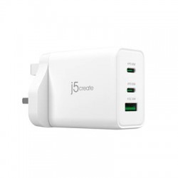 J5Create 65W GaN USB-C 3-Port Charger UK