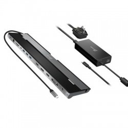 J5Create USB-C Triple Display Docking Station with 100W PD Adapter UK