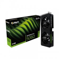 Palit GeForce RTX 5060 Dual (8GB GDDR7/PCI Express 5.0/2497MHz/28000MHz)