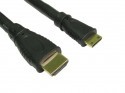 2M / 2 Metre HDMI to Mini HDMI Adaptor Cable Lead For TV, Monitor, Tablet L