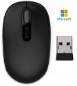 Microsoft 1850 Black Wireless Optical Mouse Compact for PC Laptop