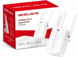 Mercusys MW300RE 2.4Ghz 300Mbps Wi-Fi Range Extender Signal Booster