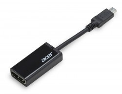 Acer GENUINE USB Type-C to HDMI Plug and Play Converter Cable Adaptor - Bla