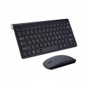 Tactus Compact Wireless Keyboard and Mouse - Black