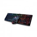 Tactus Gaming Backlit Keyboard and Mouse - Black