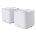 ASUS ZenWiFi AX XD4 WiFi 6 Mesh System - 2 Pack - White